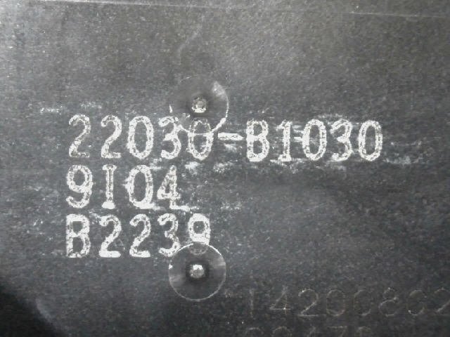 5kurudepa R1年 ルーミー DBA-M900A スロットル ボディ チャンバー 1KRFE M910A タンク トール 22030-B1030 テスト済 32949の画像4
