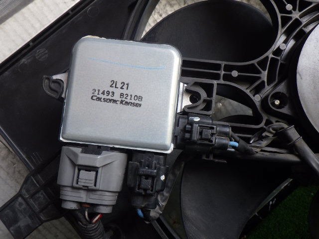 akurudepa H21年 ラフェスタ DBA-B30 ラジエーター ファン 電動 ファン MR20DE 21481-EN00A_画像2