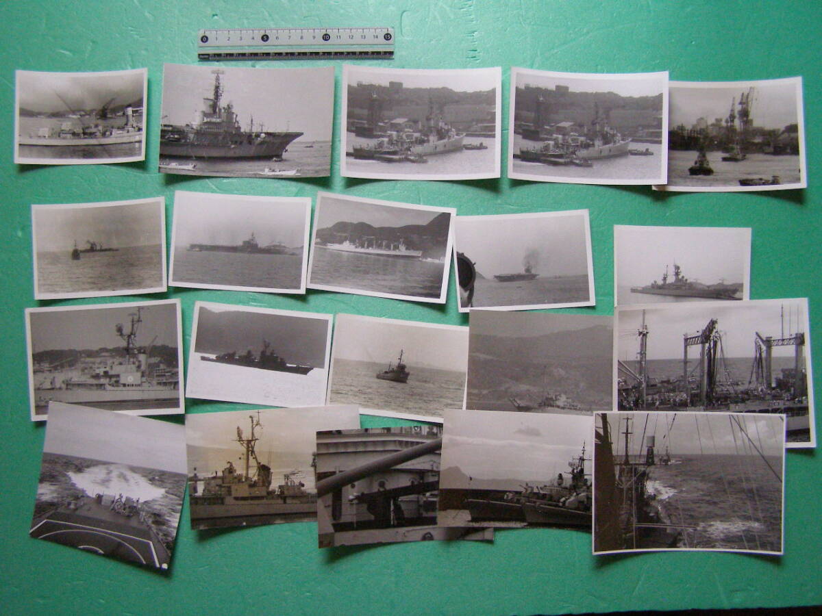 (3f404)88 写真 古写真 船舶 海上自衛隊 自衛艦 護衛艦 他 軍艦 民間船 いろいろ まとめて 約180枚 大量 たくさん _画像2