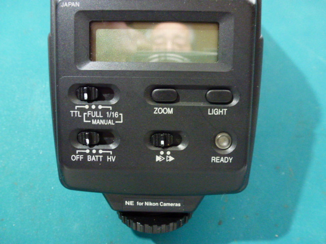 激安処分　美品　作動未確認　ニコンカメラ用ストロボ　SUNPAK Power Zoom 4000AF_画像3