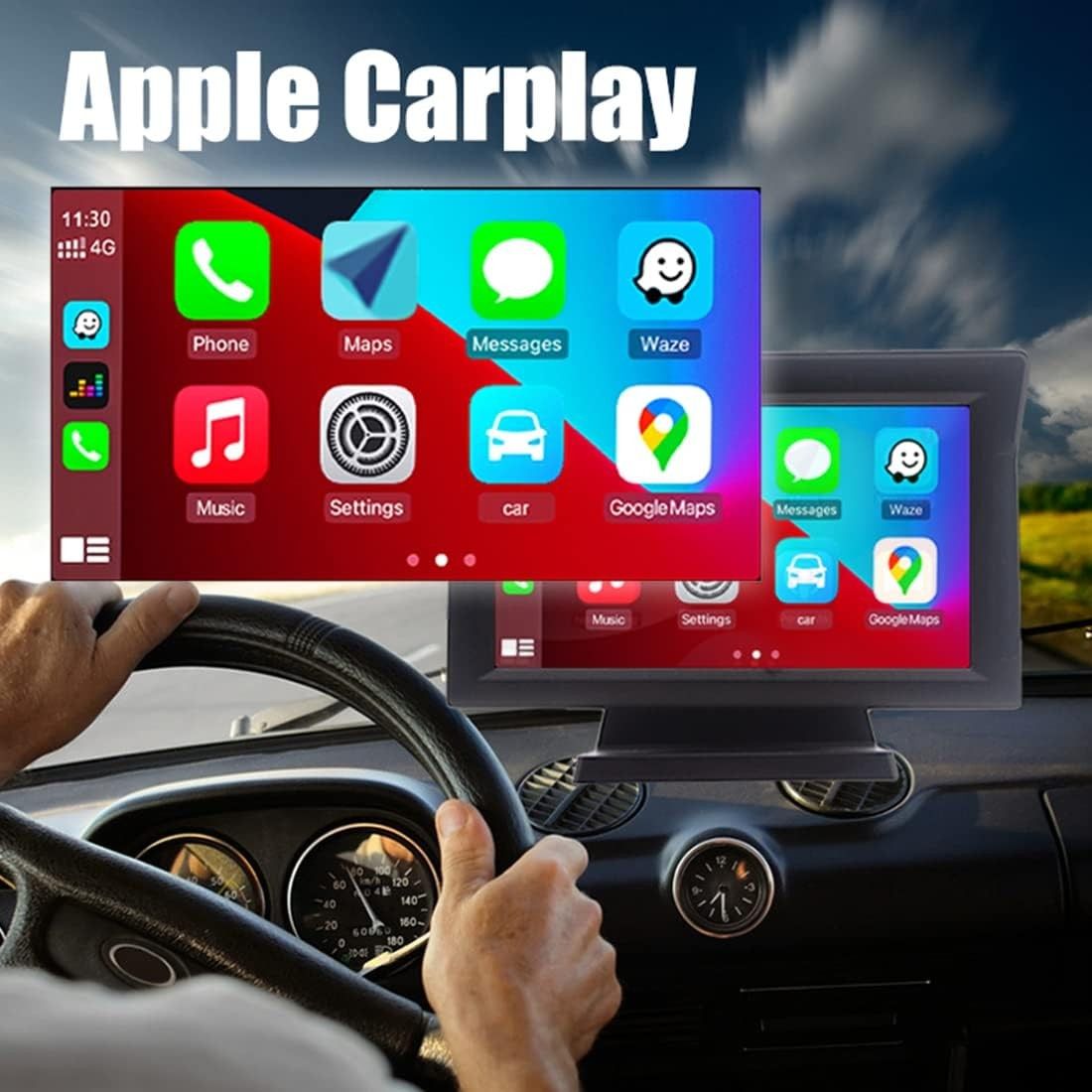 タッチスクリーン カーオーディオ Carplay/Android auto  ナビ