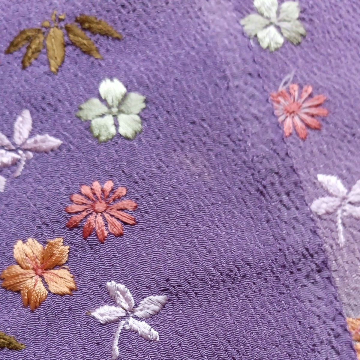 刺繍半衿 和装小物