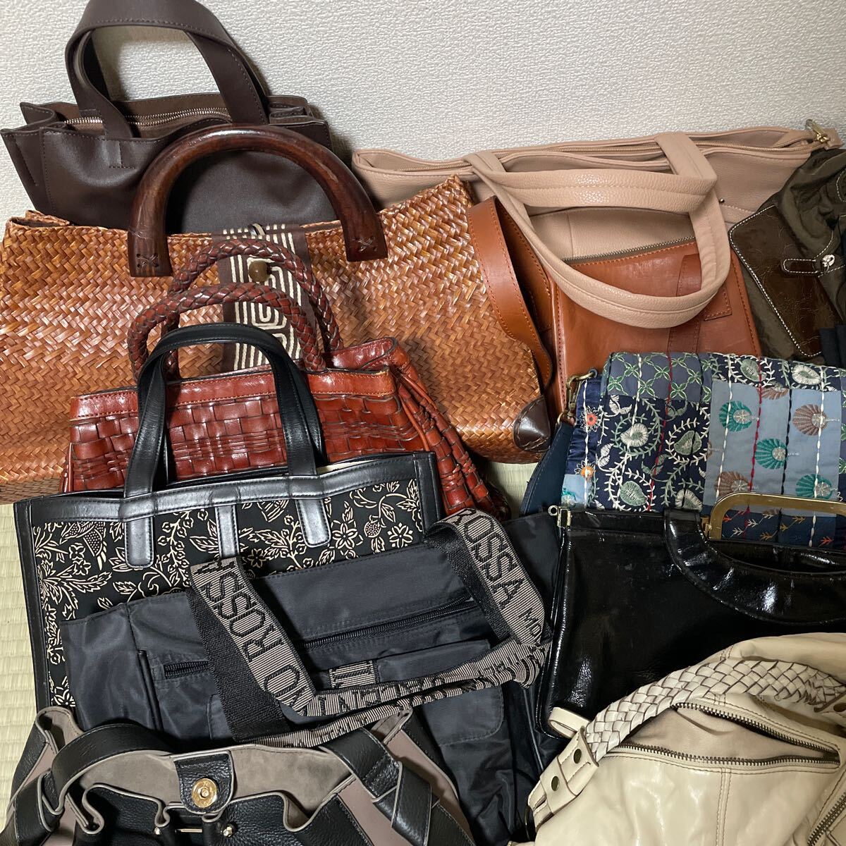 1円スタート 25点まとめ売り LOUIS VUITTON ルイヴィトン ETAO エトロ ハンドバッグ ショルダーバッグ ポーチ 財布 レザー レディース の画像2