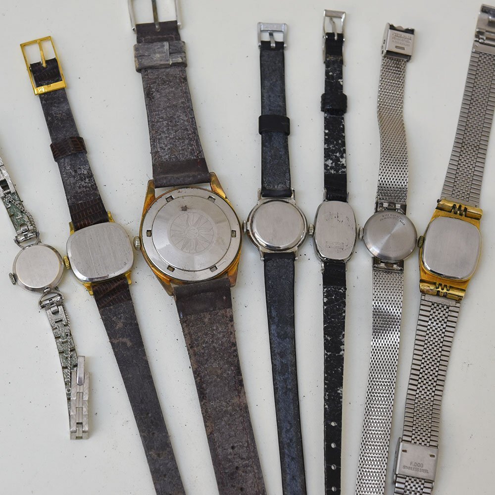 1円 可動品 腕時計 7本 ティソ 機械式 自動巻 手巻き メンズ レディース まとめて 同梱不可