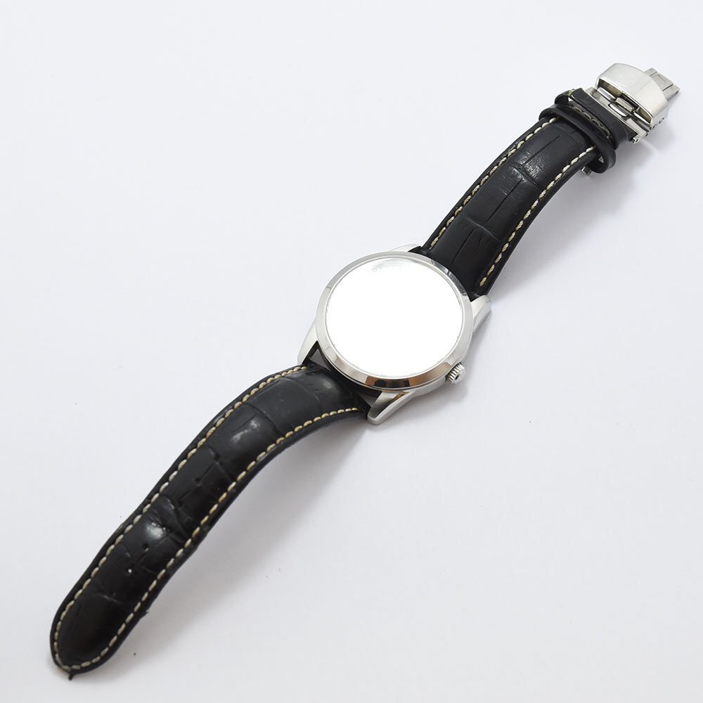 1円 可動品 腕時計 オリエント ORIENT EV0S-C0-A 機械式 自動巻 メンズ ホワイト 同梱不可