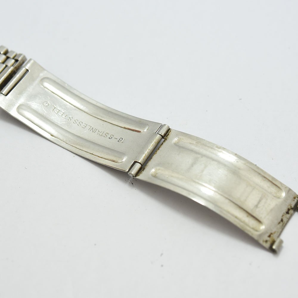 1円 可動品 腕時計 セイコー SEIKO クラウン 45899 ワンプッシュクロノ 機械式 手巻き メンズ 同梱不可