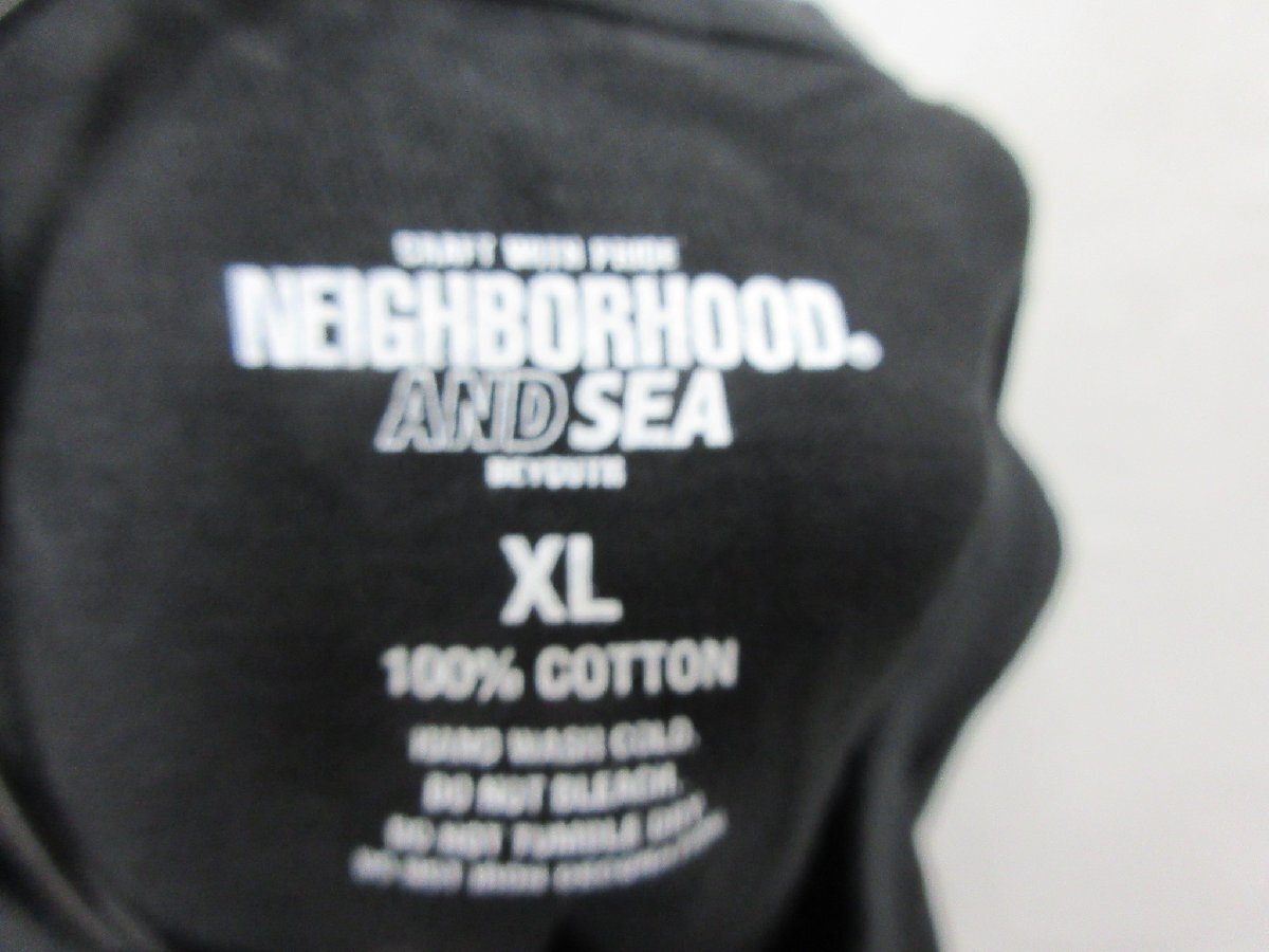 〇1000円～未使用 ネイバーフッド NEIGHBORHOOD WIND AND SEA Tシャツ サイズXLの画像5