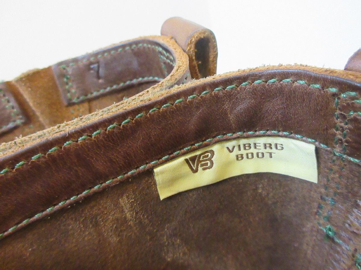 1000円～ヴィバーグ VIBERG BOOT エンジニアブーツ  サイズ7の画像6