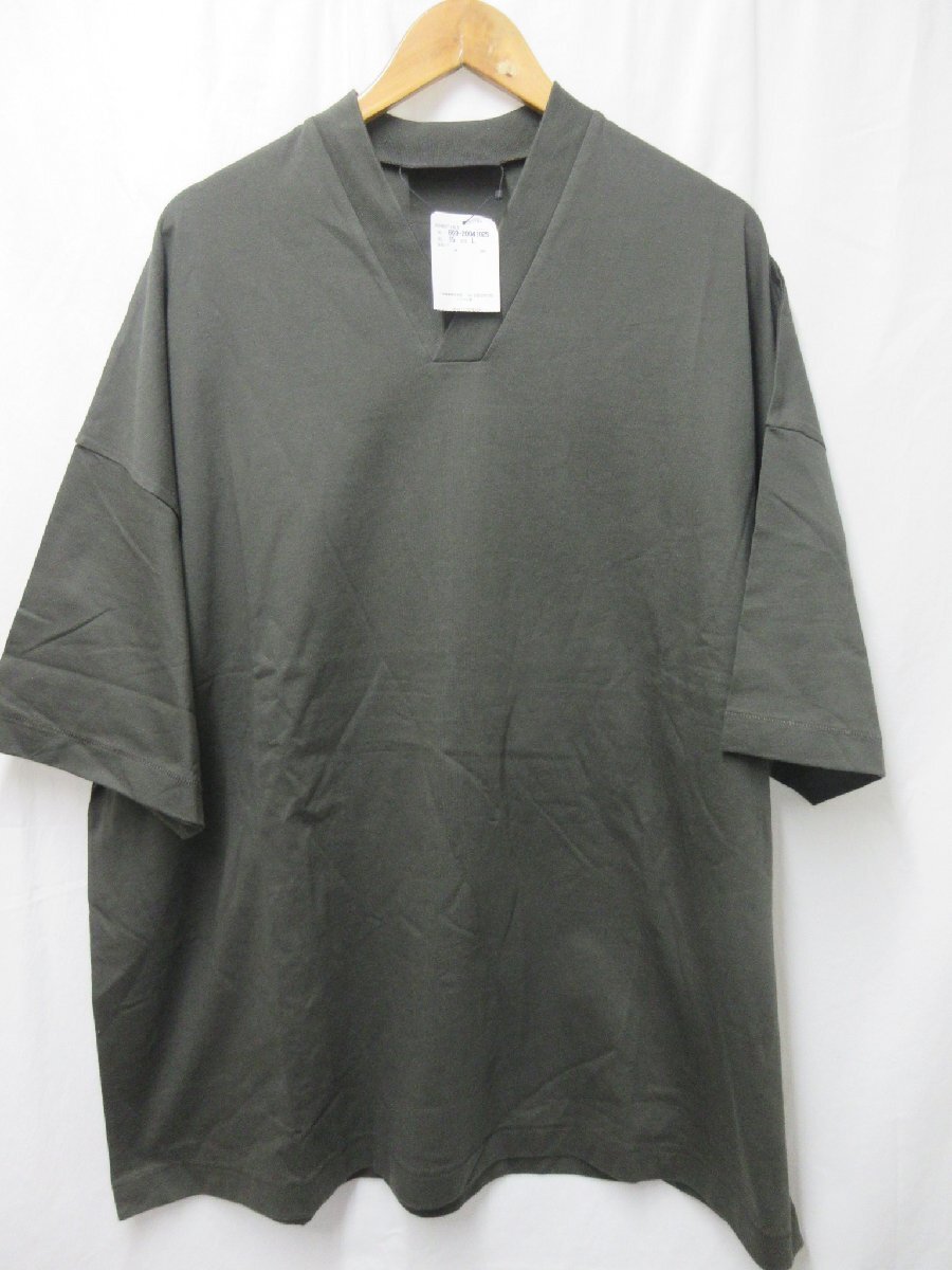 〇1000円～未使用 エッセンシャル ESSENTIALS V-NECK T-SHIRT サイズLの画像1