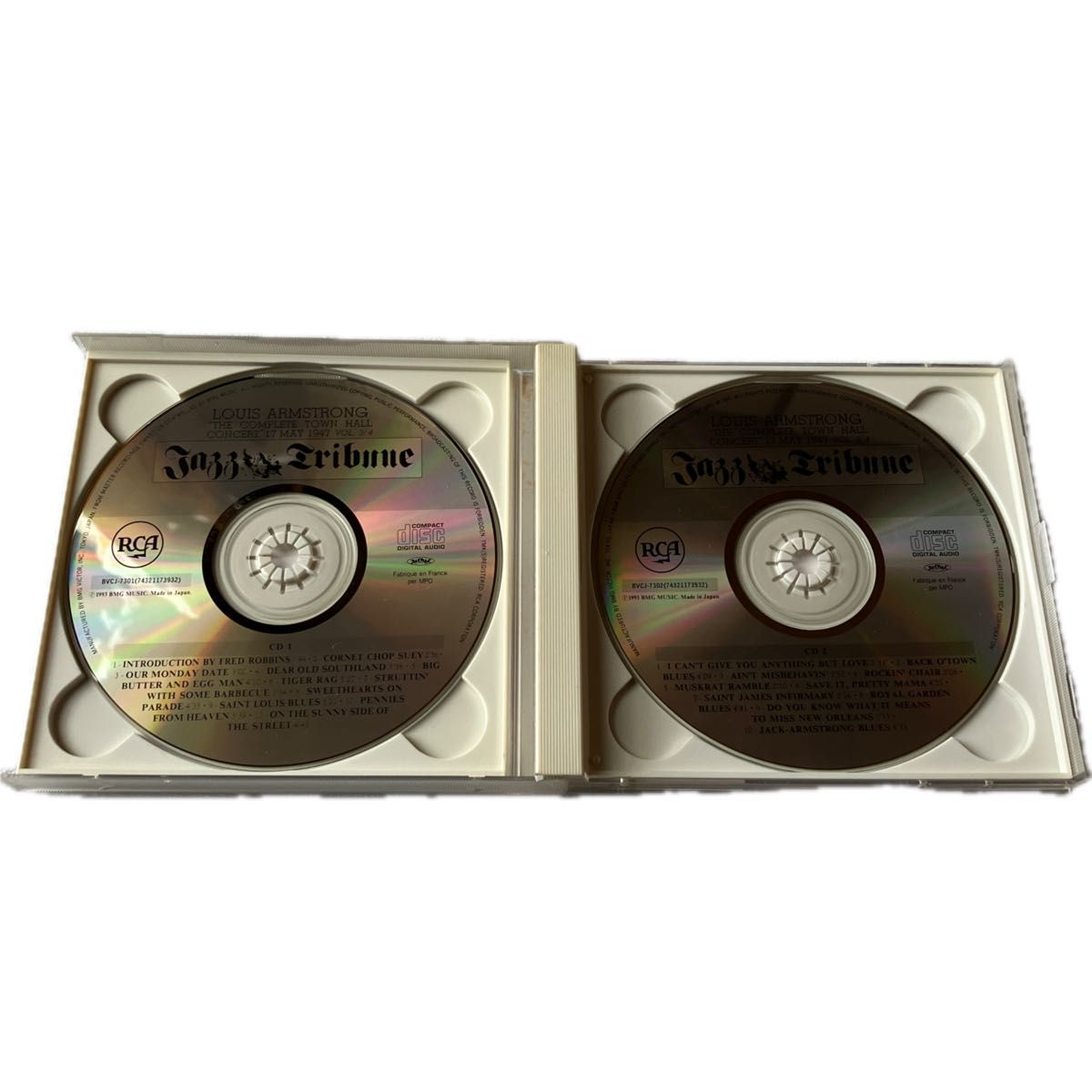 LOUISARMSTRONG タウン・ホール・コンサート(完全盤) CD