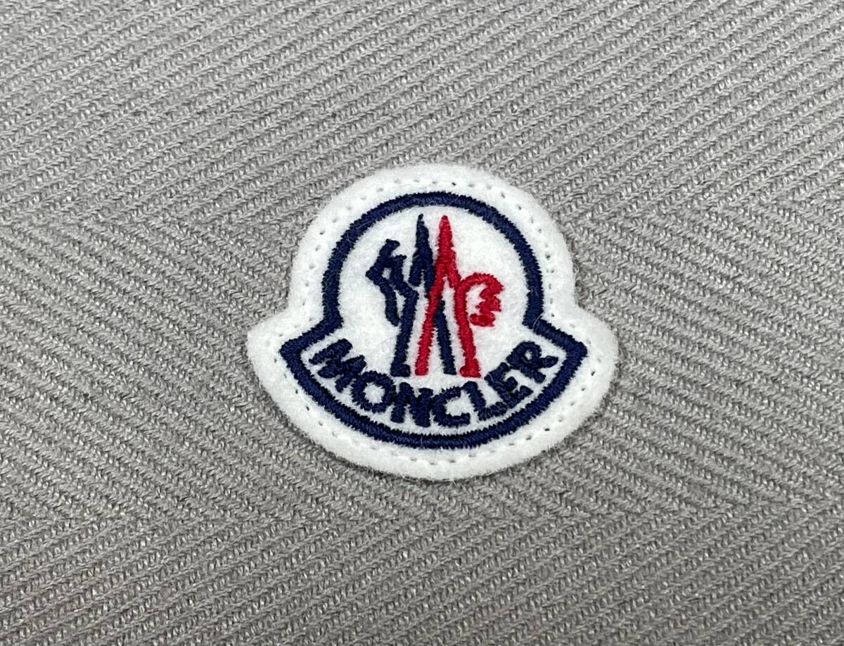 即決 新品 正規品 モンクレール ロゴ ワッペン MONCLER バッグ シューズ ダウン リメイク 補修 修理 白 ホワイト 保存袋 巾着 ケース の画像1