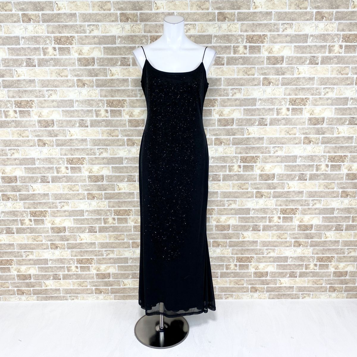 1 jpy dress BOSHI Cami dress black color dress kyabadore presentation Event used 3889