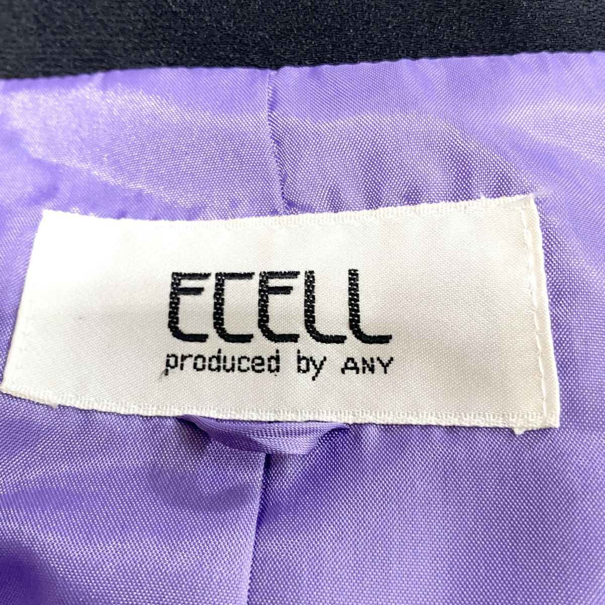 1円 トップス ジャケット ECELL 紫 9号 発表会 フォーマル イベント 中古３９１０の画像7
