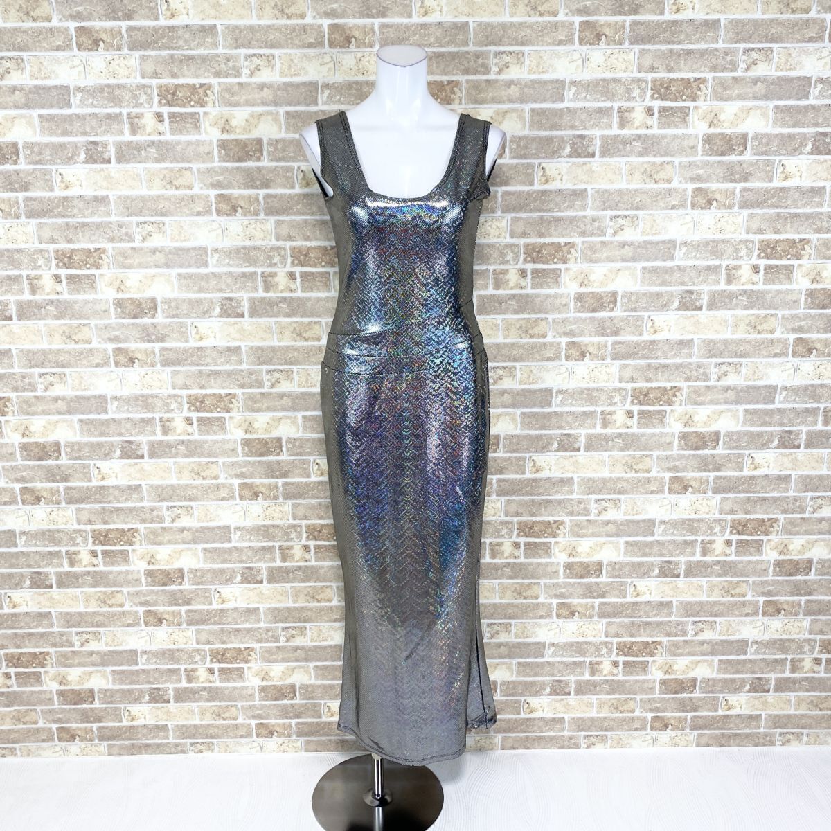 1 jpy dress Resille France made long dress 3 silver equipment ornament Mai pcs costume party dress color dress used 4105