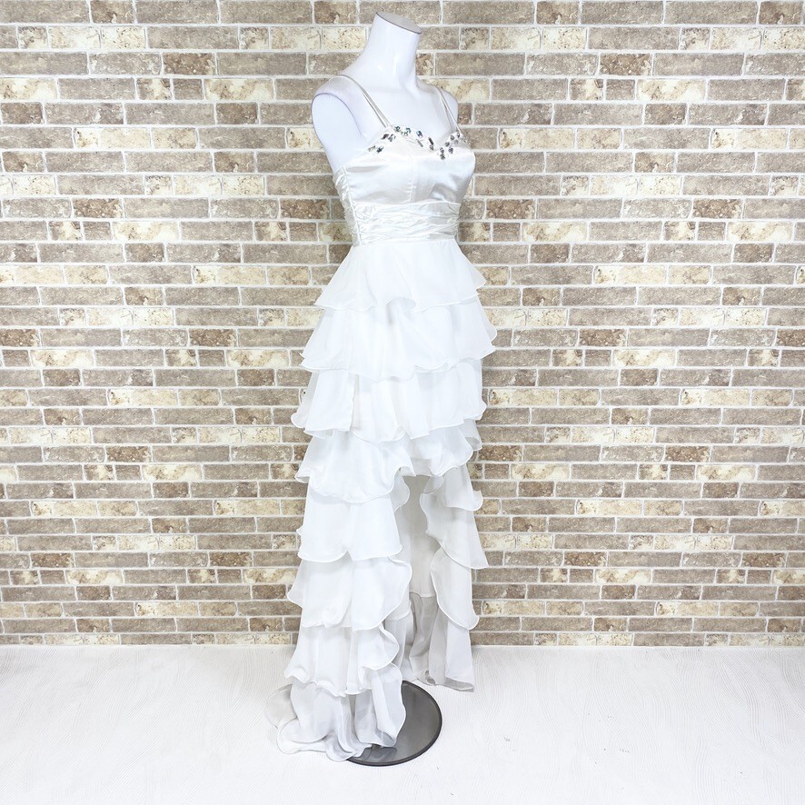 1 jpy dress Wink Wink long dress white color dress kyabadore presentation Event used 3622