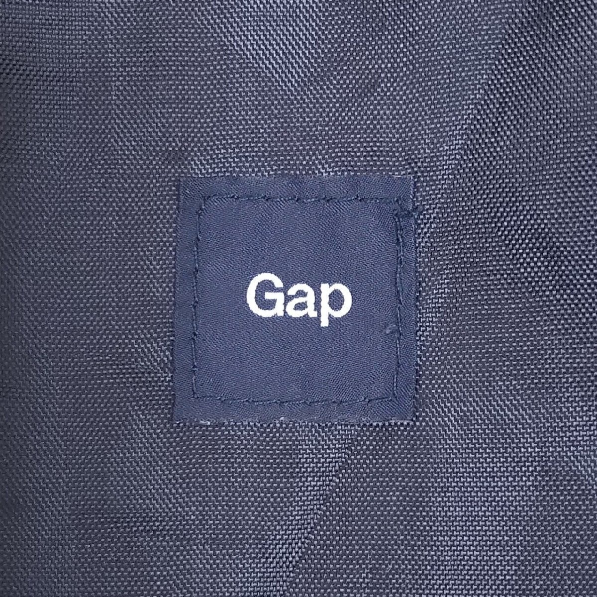 (^w^)b Gap ギャップ ボーダー 柄 トート バッグ カバン 鞄 BAG カジュアル 通勤 通学 キャンバス 耐久性 ネイビー× 白 ONE SIZE B0409wE_画像7