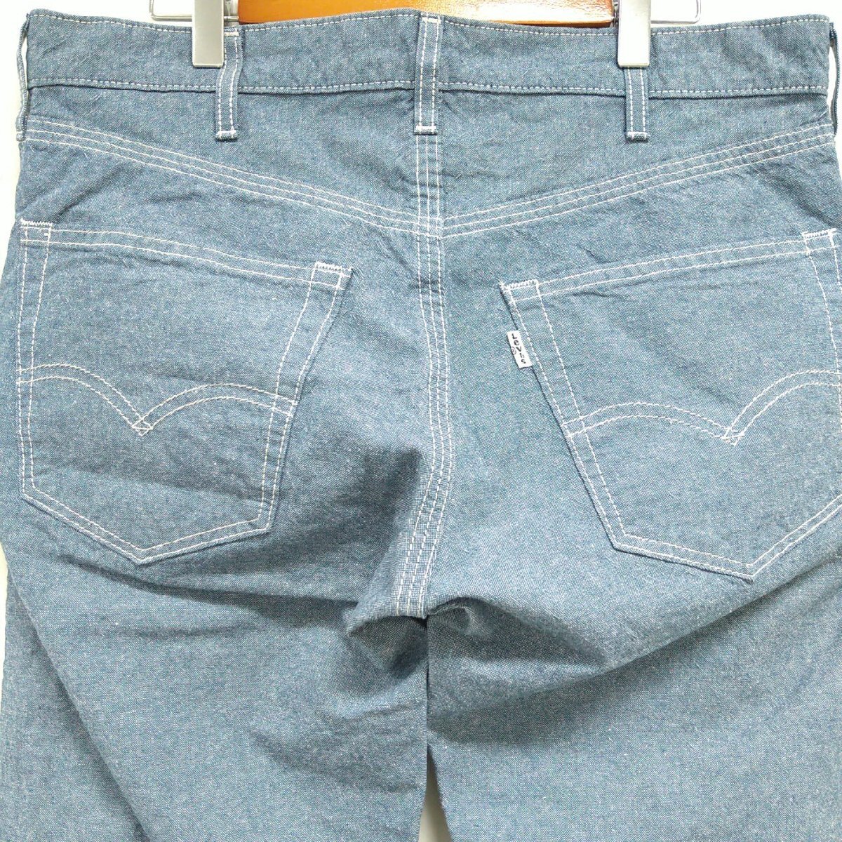 (^w^)b Levi's LEVI’S PCL16B リーバイス ライト サマー デニム ジーパン ジーンズ パンツ ボトムス ジッパーフライ 白タブ W32 8533ｗE_画像4