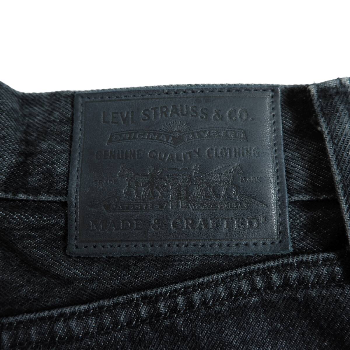 ◆良品 送料無料◆ LEVI'S MADE&CRAFTED リーバイス メイド&クラフテッド ストレート ジーンズ デニム パンツ レディース W25 L27　0034D0_画像5