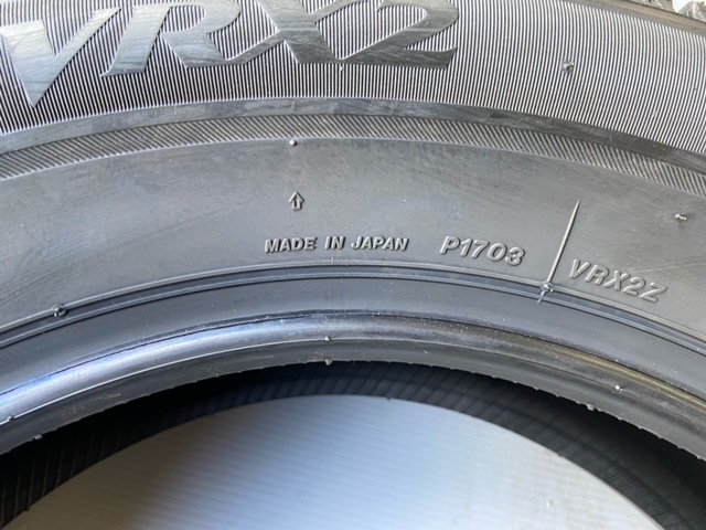 #225/60R17 99Q#VRX2 2022 year made # Blizzak VRX2 studdless tires 4 pcs set Bridgestone BLIZZAK new goods unused 225 60 17