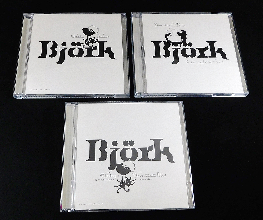 非売品 輸入盤 6CD＋VHS BOXセット「ビョーク Bjork/Greatest Hits & Family Tree」グレイテスト・ヒット/ファミリー・トゥリー/BEST_画像6