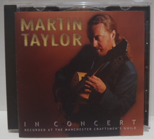 USA盤 CD　MARTIN TAYLOR　IN CONCERT　マーティン・テイラー　フィンガー・スタイル　ギター_画像1