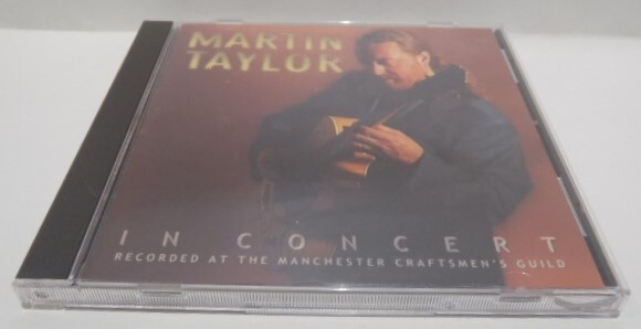 USA盤 CD　MARTIN TAYLOR　IN CONCERT　マーティン・テイラー　フィンガー・スタイル　ギター_画像2