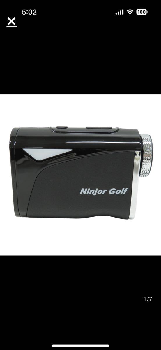 NINJOR GOLF ニンジャー ゴルフ スコープ ブラック系の画像1