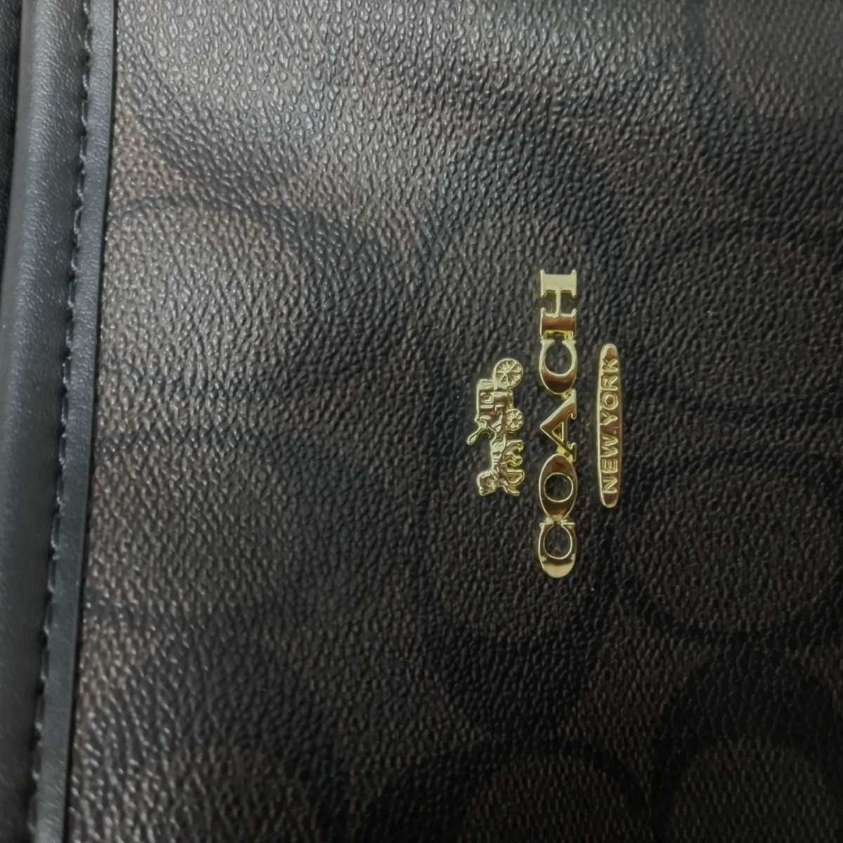 COACH コーチ ディズニー シグネチャー トートバッグ ブラウン ミッキー_画像8