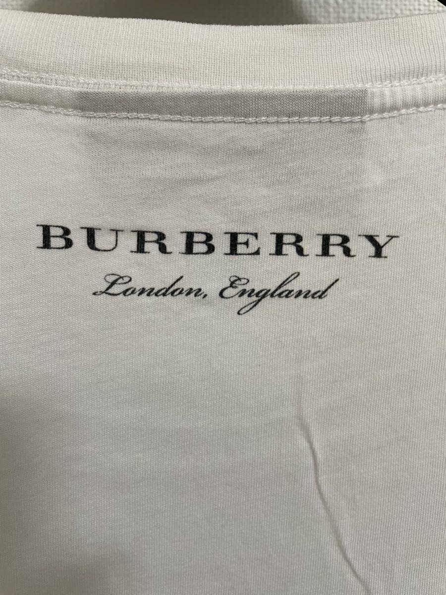 BURBERRY London England　バーバリーロンドンイングランド　半袖Tシャツ　サイズL　BURBERRY直営　メンズ_画像4