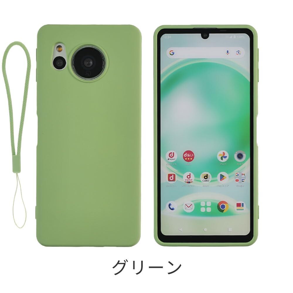 【特価商品】AQUOS sense8 シリコン ケース カバー スマホケース AQUOSsense8 おしゃれ ソフトケース 薄型_画像2