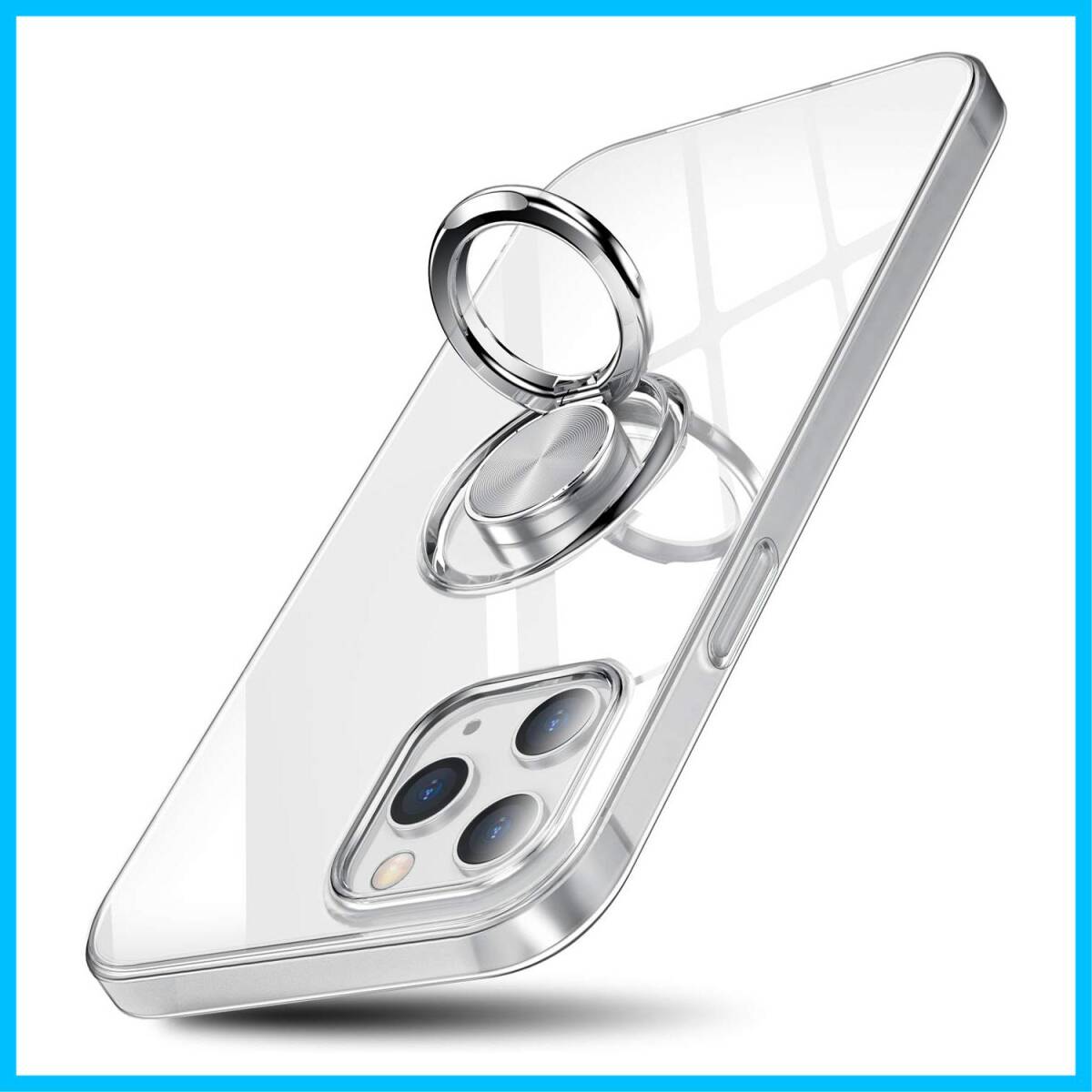 【特価商品】OURJOY iPhone12 Pro ケース リング付き iPhone 12 対応 6.1インチ スマホケース アイ_画像1