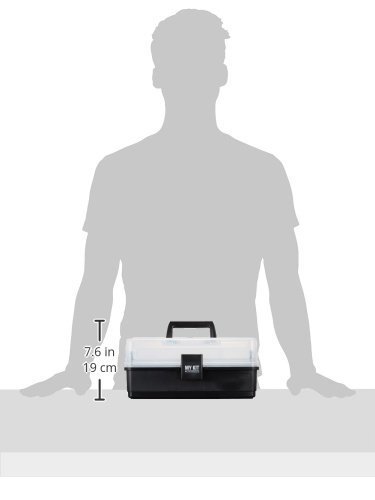 【特価商品】アイリスオーヤマ(IRIS OHYAMA) ツールボックス 工具箱 収納ケース 幅32.5cm×奥行19cm×高さ15_画像3