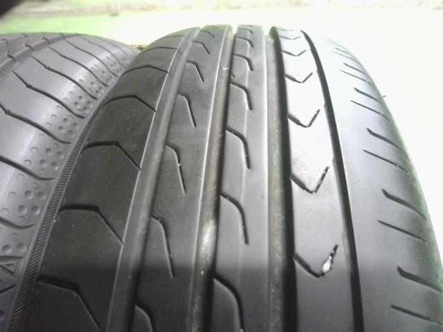 中古タイヤ2本セット 2022年製造 155/65R14 ヨコハマ ブルーアース_画像6