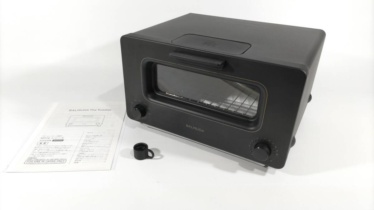 バルミューダ スチームオーブントースター BALMUDA The Toaster K01E-KG(ブラック)の画像1