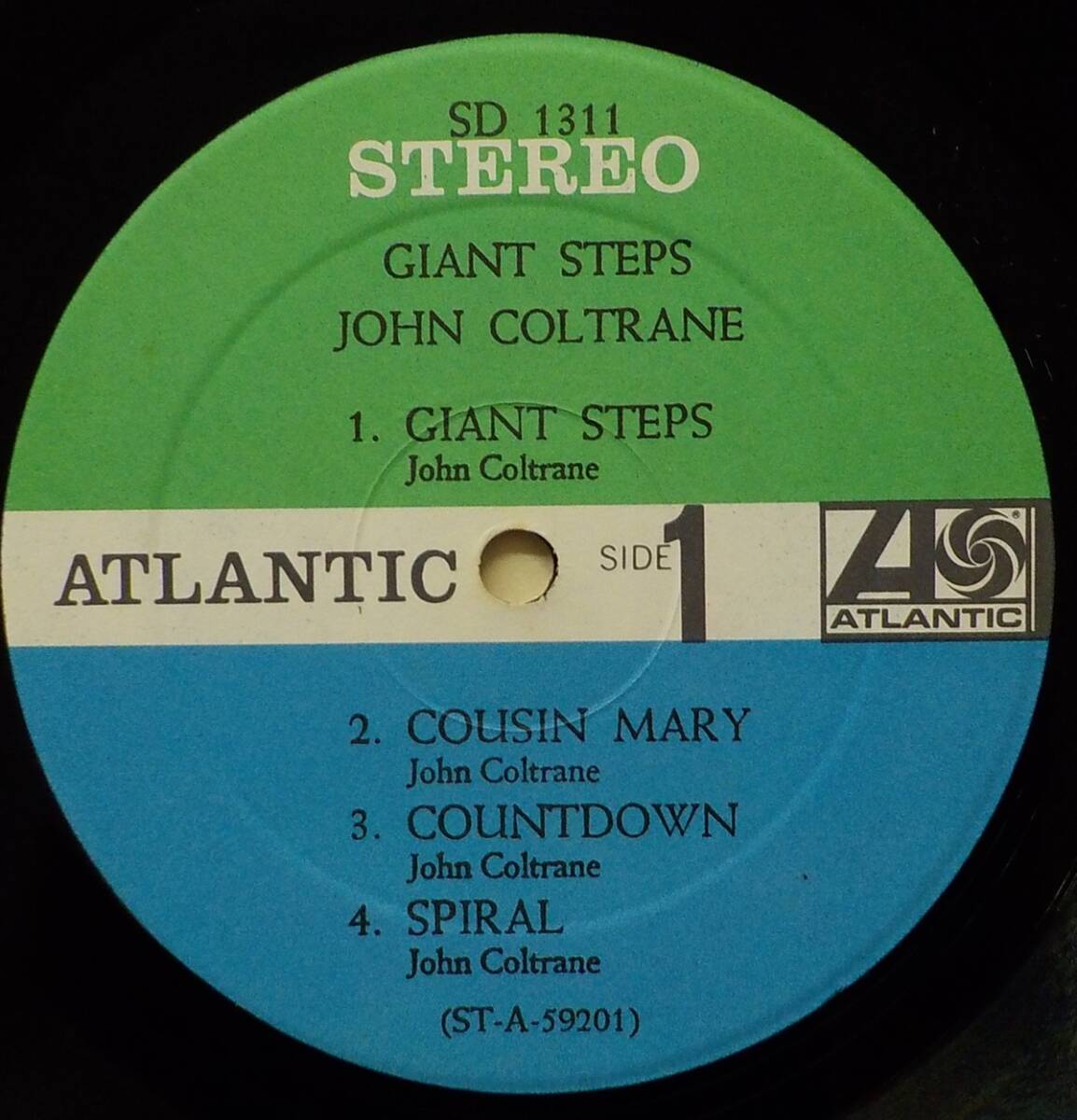 【中古LPレコード】JOHN COLTRANE:GIANT STEPS【SD 1311】＊US盤＊ステレオの画像5