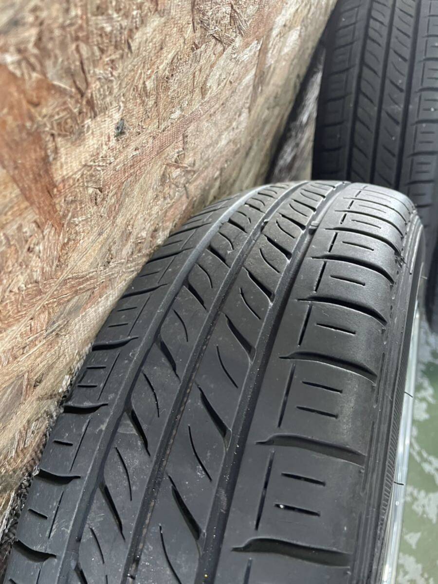 ホンダ 純正 ホイール 14×4.5J 155/65R14 HONDA 14インチ N-BOX N-ONE ダンロップ DUNLOP レトロ 希少 絶版 20代女性が使用してましたの画像4