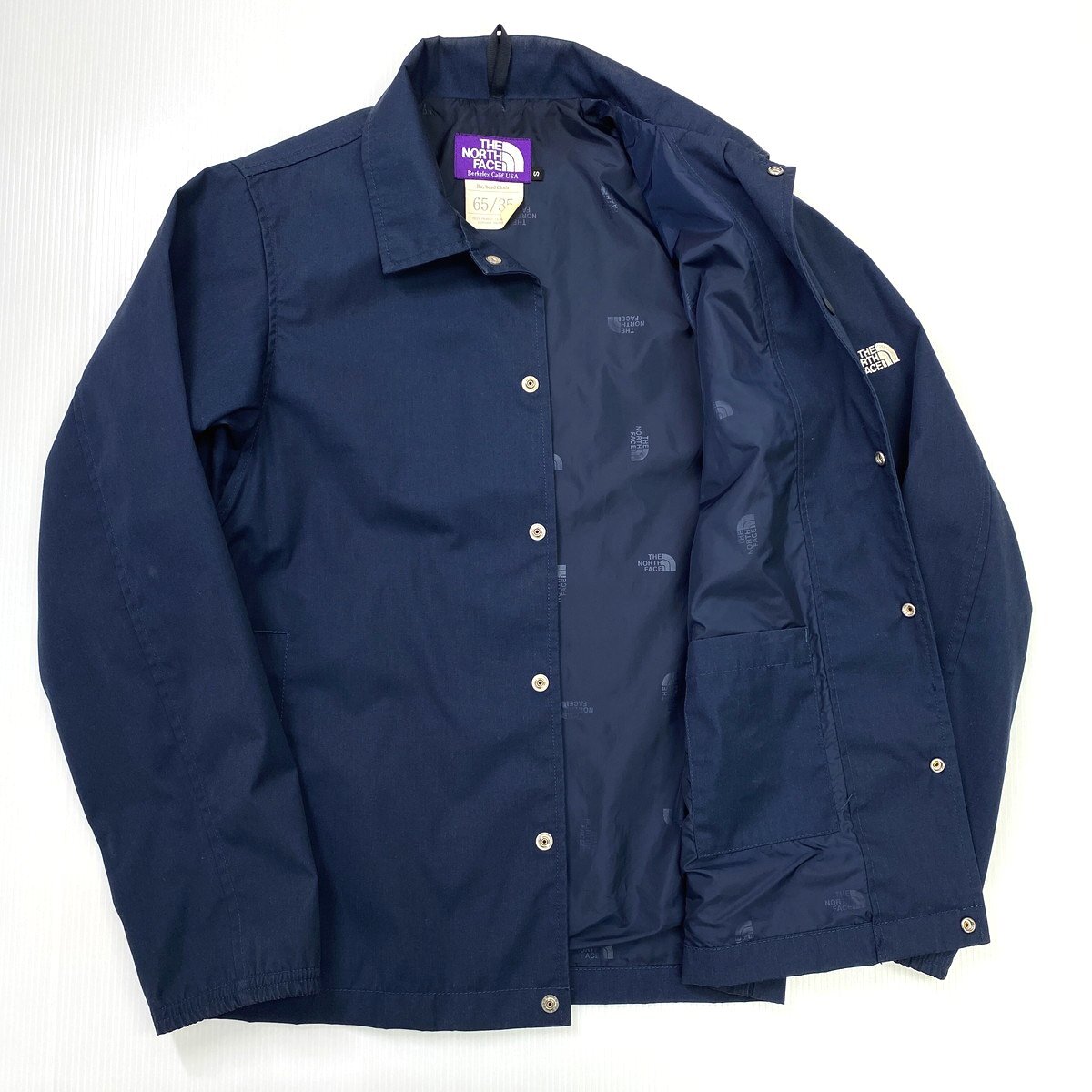 【メンズ S】THE NORTH FACE PURPLE LABEL 65/35 コーチジャケット ネイビー 紺 ノースフェイス パープルレーベル NP2715Nの画像5