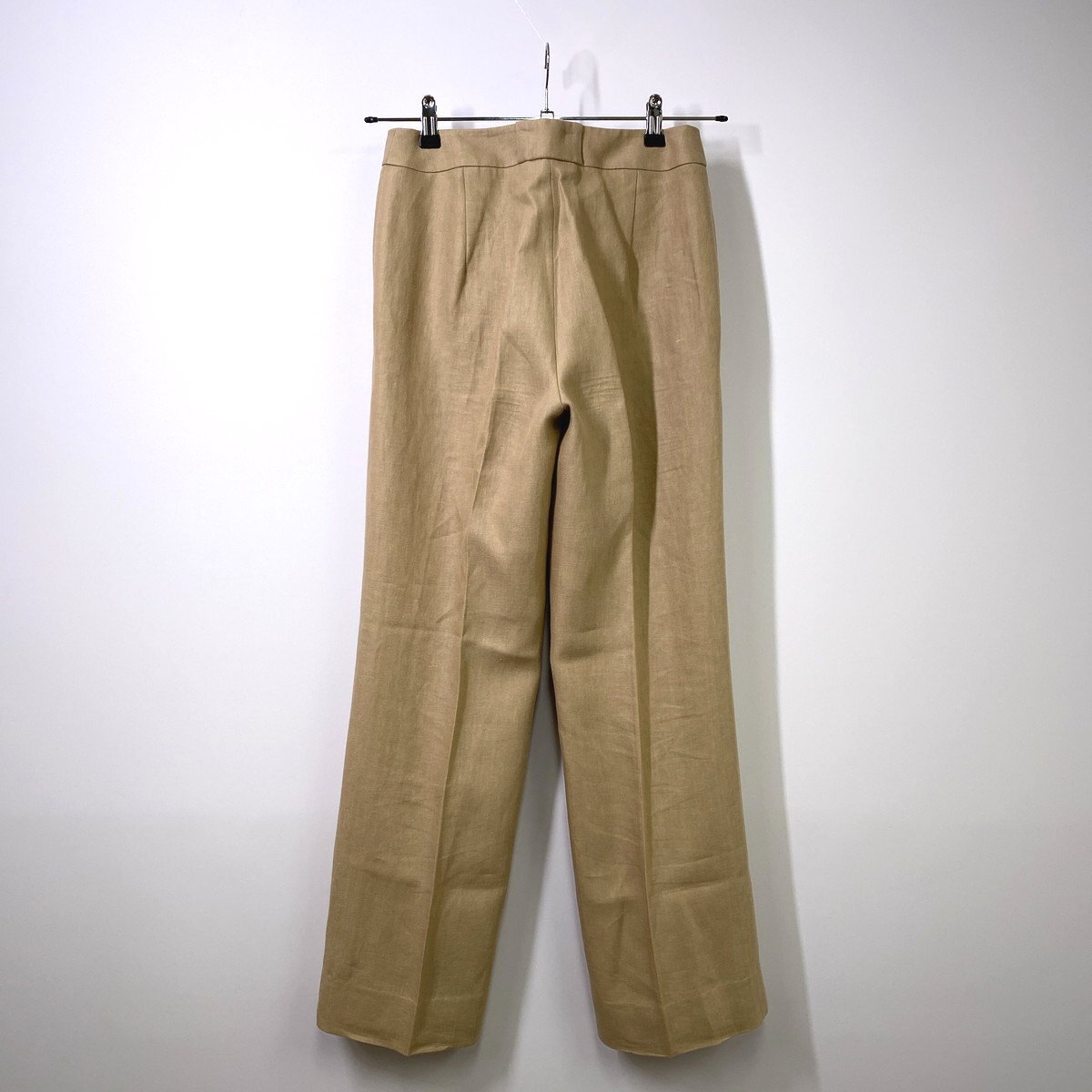 MaxMara Max Mara linen slacks 40 beige flax linen pants 