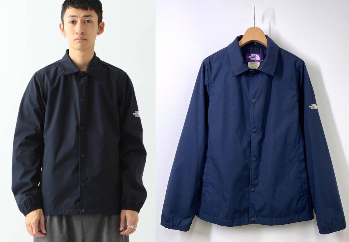 【メンズ S】THE NORTH FACE PURPLE LABEL 65/35 コーチジャケット ネイビー 紺 ノースフェイス パープルレーベル NP2715Nの画像1