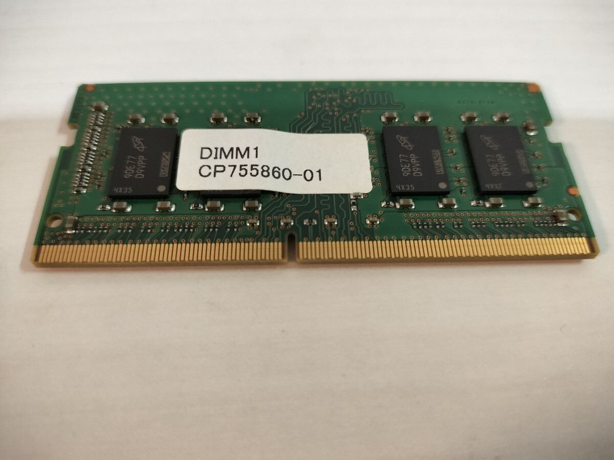 [ Junk ]Micron 8GB DDR4 1Rx8 PC4-2666V-SA2 laptop memory micro nLIFEBOOK