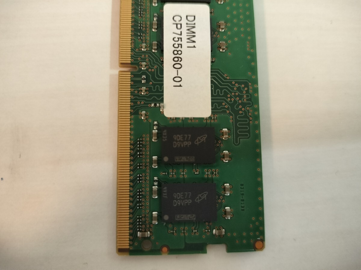 [ Junk ]Micron 8GB DDR4 1Rx8 PC4-2666V-SA2 laptop memory micro nLIFEBOOK