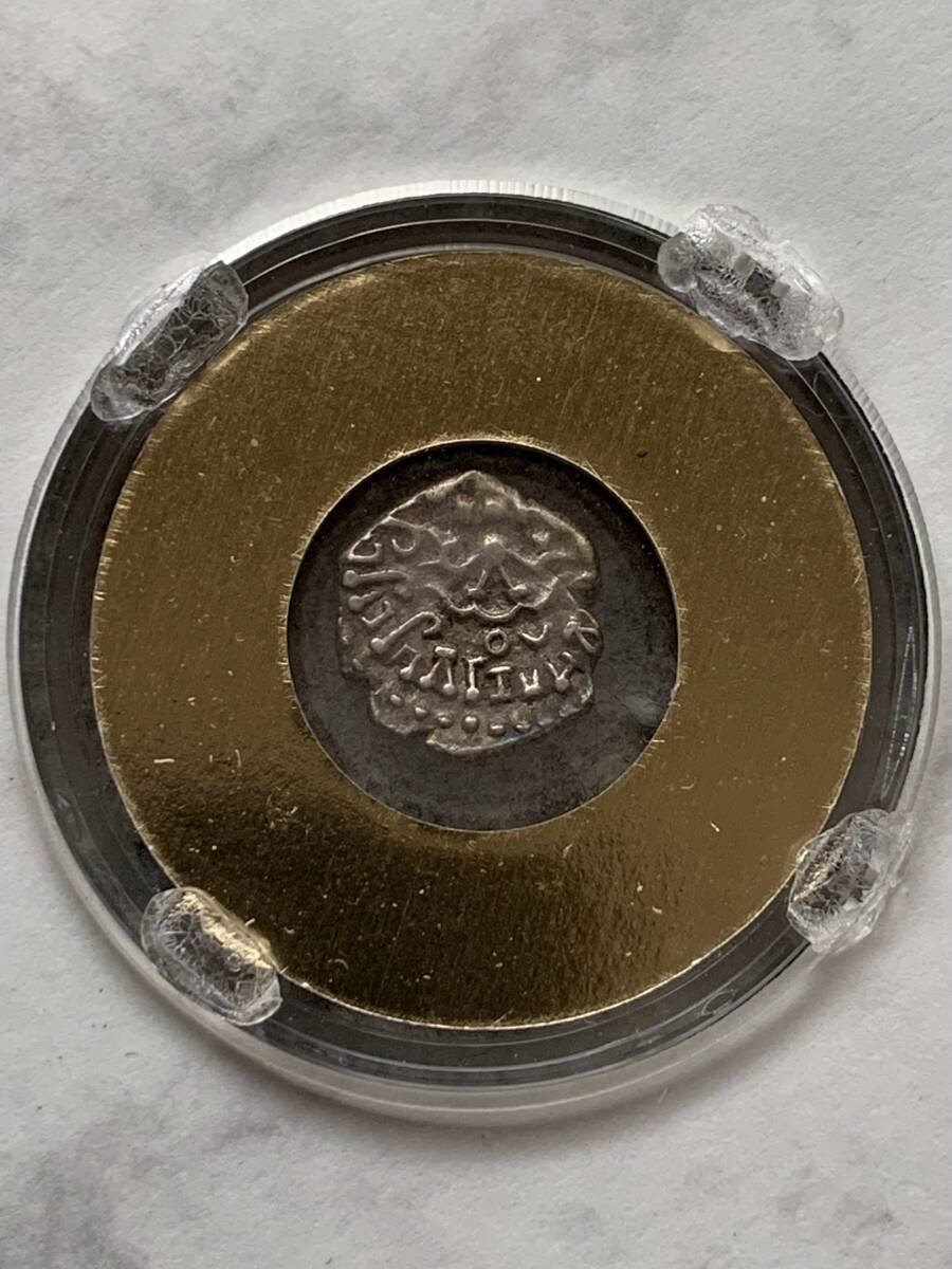 インド グプタ王朝 ５世紀 銀貨/フランクリンミント・ミレニアムコレクションの画像4