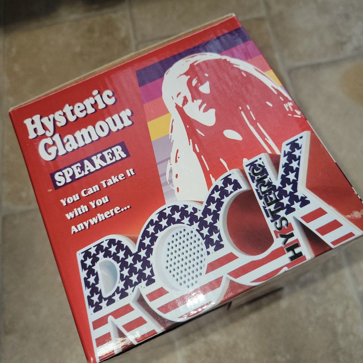 未使用 美品 非売品 HYSTERICGLAMOUR ROCK ロゴ入りスピーカー 未使用 美品 非売品 HYSTERICGLAMOUR ROCK ロゴ入りスピーカー