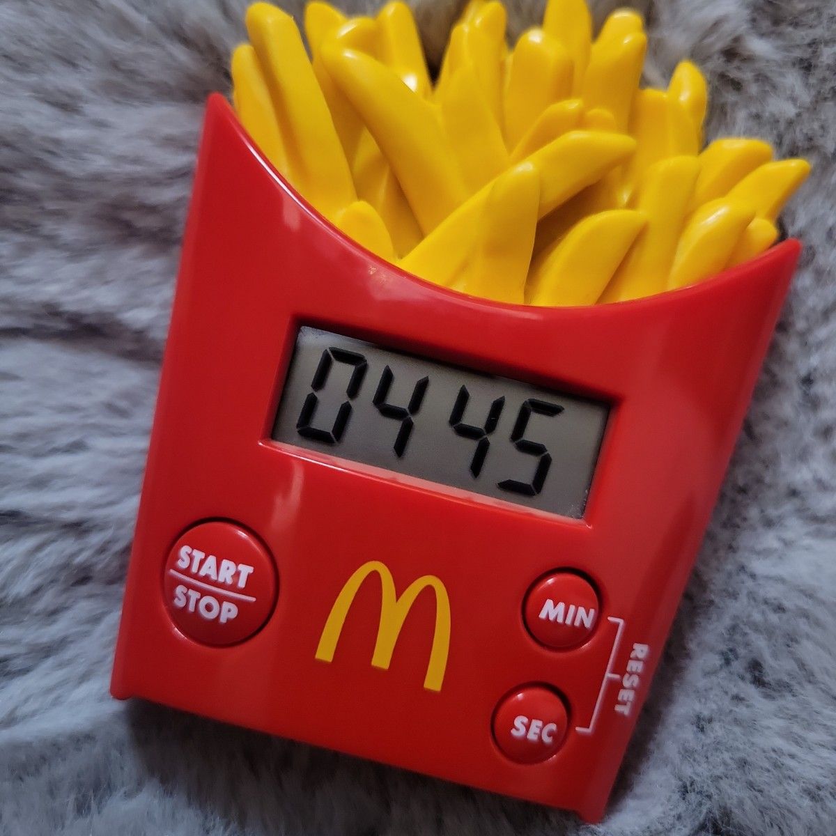 McDonald's ポテト 目覚まし時計 キッチンタイマー セット McDonald's ポテト 目覚まし時計 キッチンタイマー セット