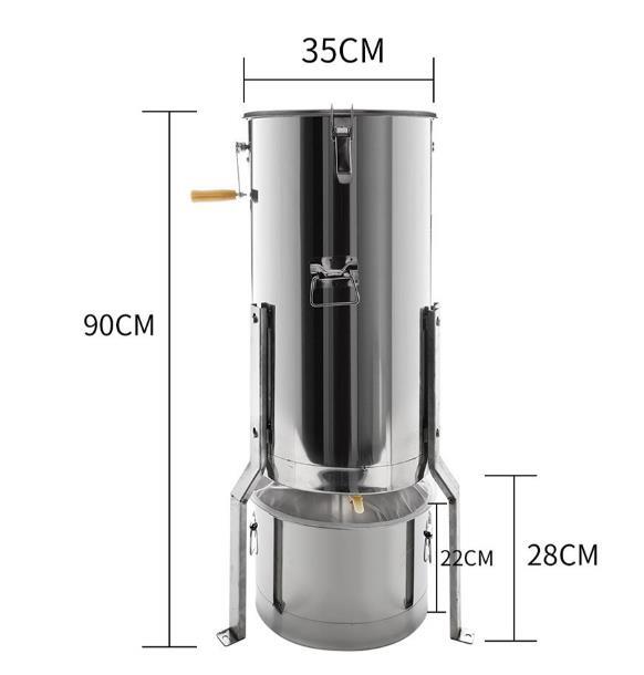 25kg high capacity 304. molasses vessel bee molasses separation vessel made of stainless steel strong bee molasses .. tool honey separation machine . bee apparatus . bee agriculture place 