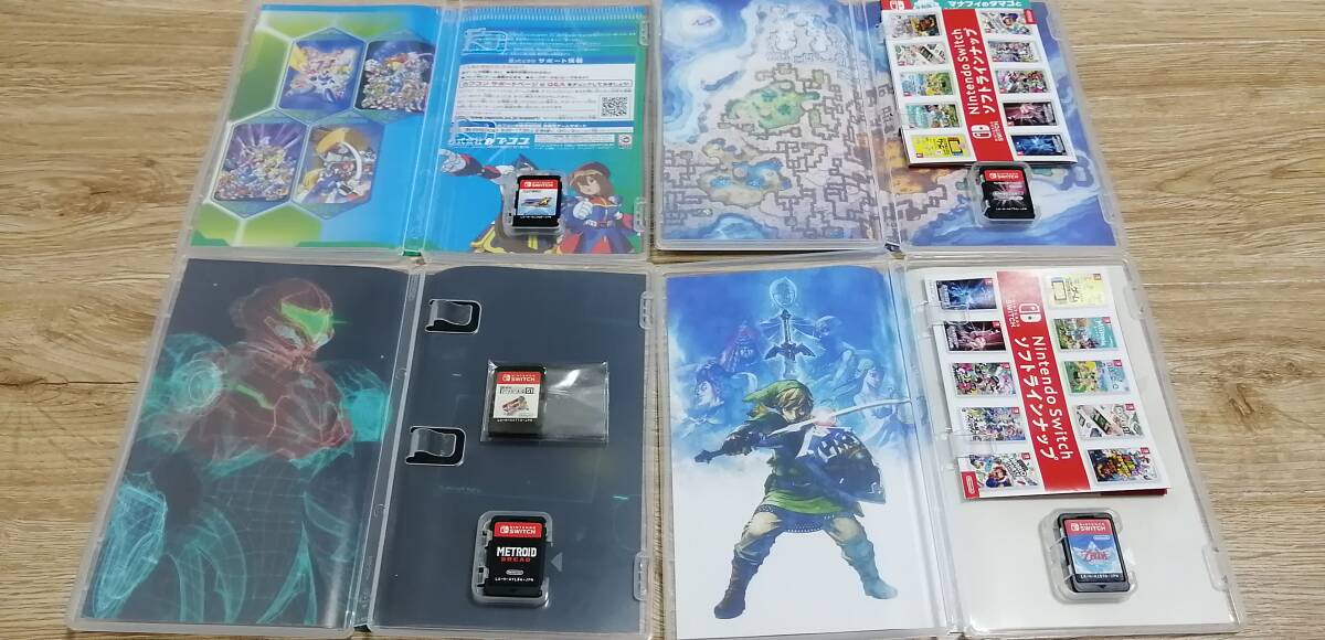 ★まとめ売り★ニンテンドースイッチソフト大量12本セット★ポケモン　メトロイド　ゼルダの伝説　ロックマン　スプラトゥーン等