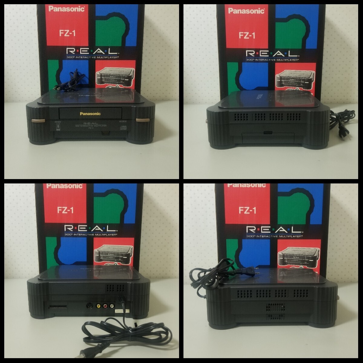 【動作確認済・シリアル番号一致】◆Panasonic/パナソニック◆3DO REAL/3DO リアル 本体◆FZ-1◆デジタル スティック コントローラ◆FZ-JS1の画像4