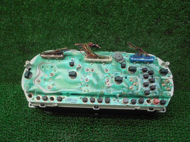 5EQ3528GG1 ) トヨタ マークⅡクオリス SXV20W 純正 スピードメーターパネル　839800-33092　走行距離91691km_画像4