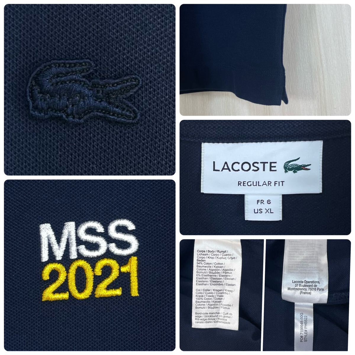 美品 王道ブランド 企業物 希少アイテム LACOSTEラコステ 刺繍 美品 王道ブランド 企業物 希少アイテム LACOSTEラコステ 刺繍