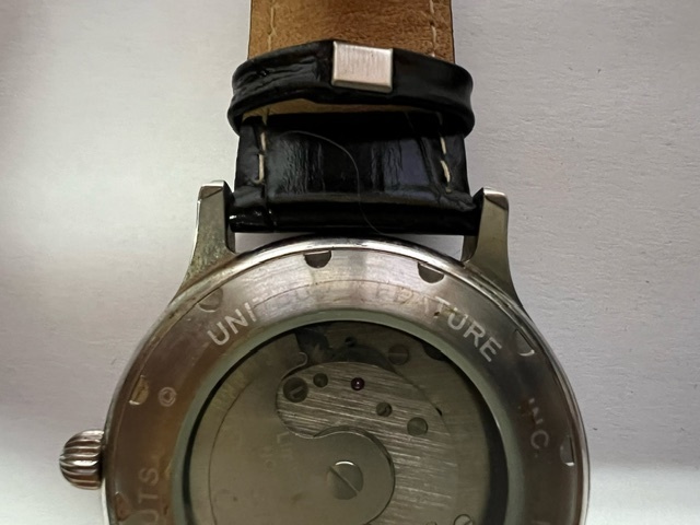  Snoopy *Snoopy*PEANUT* самозаводящиеся часы * обратная сторона крышка каркас * наручные часы * не использовался товар * Hokkaido ..